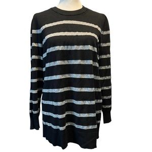 Torrid Sparkle Striped Tunic